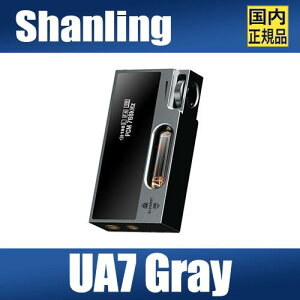 SHANLING UA7 Gray�y�O���[�z�V���������^��ǃ|�[�^�u��DAC/AMP ES9069�Ή� �n�C���] 768kHz/DSD512 3.5mm+4.4mm�o�͑Ή� OLED���� �X�}�z/PC/�Q�[���@�Ή� UAC���[�h �h���O��DAC �f�W�^���t�B���^�[8�� �n�C��