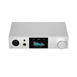 TOPPING DX5II�y�V���o�[�z�f���A��DAC���� �R���p�N�g���^�w�b�h�z���A���v XLR/RCA�o�� USB 4.4mm/6.35mm�Ή� Bluetooth LDAC DSD512 PCM768kHz�Ή� Bluetooth���V�[�o�[ ���o�� �Q�[�� �Q�[�~���O hi-fi ���f�X�N