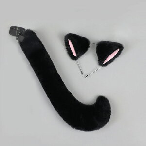 送料無料 コスプレ道具 狐耳&尻尾セット ハロウィン きつねみみ きつねしっぽ cosplay コスチューム 仮装 変装 文化祭 イベント パーティー 学園祭 ハロウィン アニマル 動物 撮影衣装 楽天海