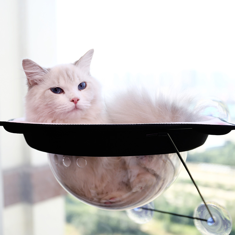 猫ハンモック 6colour 送料無料 物品 吸盤 猫窓用ベッド 夏 冬 オンラインショッピング ウィンドウベッド 枠座り台 窓 ネコ 海外通販 猫ベッド ペット用 日向