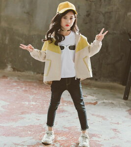 送料無料 子供服 パーカ フード付き 女の子 マウンテンパーカー 防風 ウインドブレーカー ジャケット 春秋 キッズ コート110 120 130 140 150 160 おしゃれ アウター スポーツウエア 小学生 保育園