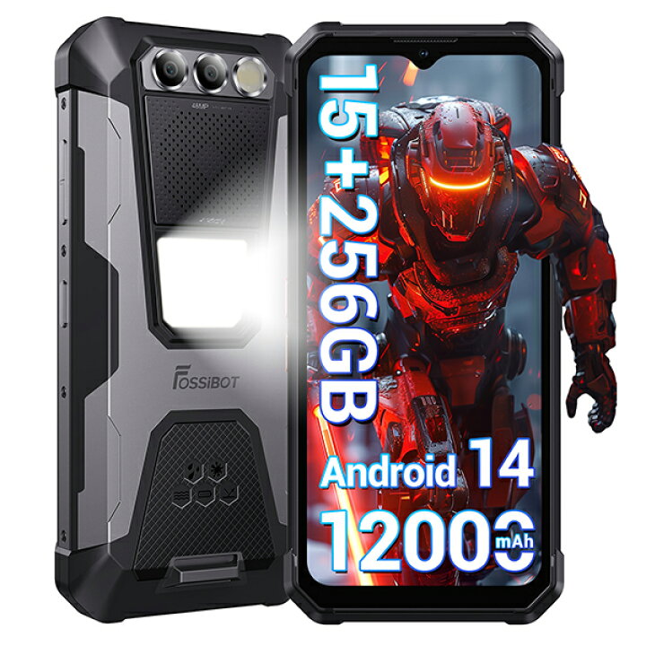 楽天市場】Android14 FOSSiBOT F106 Pro SIMフリー スマホ本体 15GB  