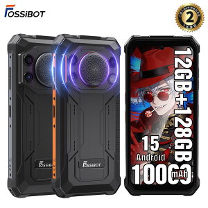 �y�N�[�|�����p��23,900�~������P5�{�I�zFOSSiBOT F110L SIM�t���[ �X�}�z �{�� Android 15 �X�}�z 12GB RAM+128GB ROM 2TB�g���\ 10000mAh�̑�e�ʃo�b�e���[ �^�t�l�X�X�}�z �h���h�o�ϏՌ� 6.745�C���` ���