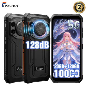 �y�N�[�|�����p��31,900�~������P5�{�I�z5G�X�}�z FOSSiBOT F110 Pro SIM�t���[ �X�}�z �{�� Android 15 �X�}�[�g�t�H���{�� 20GB RAM+128GB ROM 8�R�A 6.745�C���`���� 10000mAh �h���h�o�ϏՌ� �A�E�g�h�A �q��