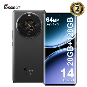 �y�N�[�|����26,900�~������P5�{�I�zFOSSiBOT S3 Pro SIM�t���[ �X�}�z �{�� 20GB+128GB/1TB�g���\ Android 14 �X�}�z 2��ʃX�}�z �I�N�^�R�A�v���Z�b�T 6.67�C���`FHD+ AMOLED�Ȗʃf�B�X�v���C 5000mAh��e��