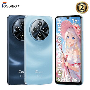 2026�N�V�������y�N�[�|�����p��15,900�~&�G���g���[�ōő�P7�{�I�zFOSSiBOT S5 SIM�t���[�X�}�z �{�� Android 15 16GB+128GB �I�N�^�R�A�v���Z�b�T 6000mAh�o�b�e���[ 6.88�C���`HD+ ���� �A���h���C�h �X