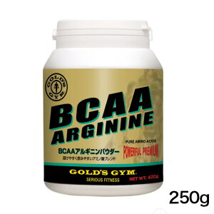 GOLD'S GYM�i�S�[���h�W���j BCAA �A���M�j���p�E�_�[ 250g�y���������z
