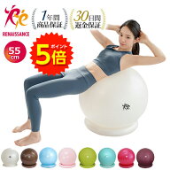 【マラソン期間P5倍】バランスボール 55cm アンチバースト 耐荷重300kg 固定リング ハンドポンプ付】 体…