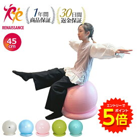 【エントリーでP5倍!】バランスボール 45cm 耐荷重300kg 固定リング ハンドポンプ付 】 キッズサイズ 小学生向け子供用バランスボール 発達支援 体幹トレーニング 室内遊び 学習椅子代わり幼稚園・保育園 運動不足解消