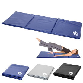 フィットネスクラブがつくった エクササイズマット 三つ折り ロング 長さ158cm【送料無料】