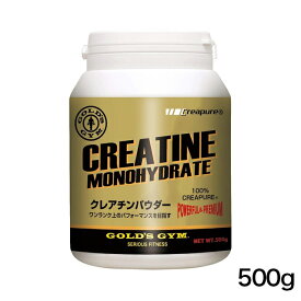 GOLD'S GYM（ゴールドジム）クレアチンパウダー 500g【送料無料】