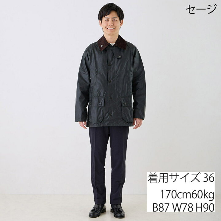 楽天市場】バブアー ビデイル Barbour Bedale ワックスドコットン 