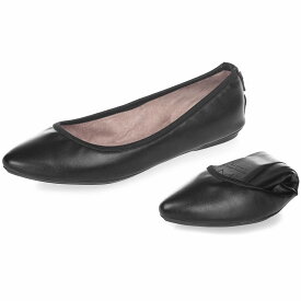 バタフライツイスト パンプス ジェイニー Janey 21013N ButterflyTwists バタフライ ツイスト Butterfly Twists スリッパ ブラック 黒 Black ポインテッドトゥ 折りたたみ フラットシューズ