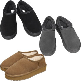 エミュ ムートンブーツ プラットフォーム ピコウール Platform Pico Wool W13253 Emu ムートン ブーツ ショート メリノウール ボア レディース