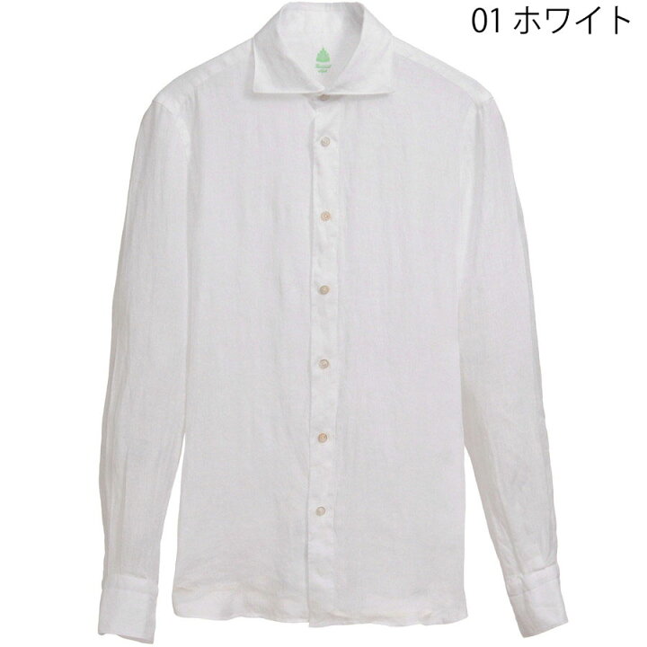 楽天市場】フィナモレ リネンシャツ 長袖 Simone Bali J ワイド