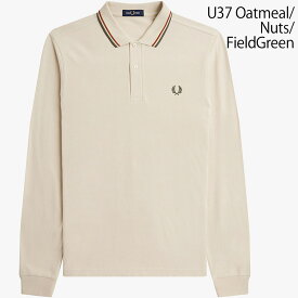 フレッドペリー Fredperry ポロシャツ 長袖 M3636 Fred Perry 定番 鹿の子 ロングスリーブ ポロ メンズ レディース ユニセックス Twin Tipped Shirt Long Sleeve Polo