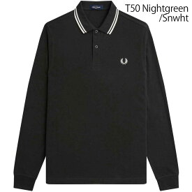 フレッドペリー Fredperry ポロシャツ 長袖 M3636 Fred Perry 定番 鹿の子 ロングスリーブ ポロ メンズ レディース ユニセックス Twin Tipped Shirt Long Sleeve Polo