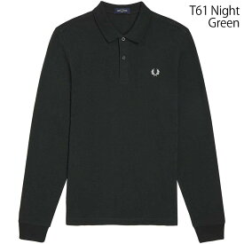 フレッドペリー Fredperry ポロシャツ 長袖 M6006 Fred Perry 定番 鹿の子 ロングスリーブ ポロ メンズ レディース ユニセックス 無地 Plain Shirt Long Sleeve Polo