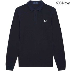 フレッドペリー Fredperry ポロシャツ 長袖 M6006 Fred Perry 定番 鹿の子 ロングスリーブ ポロ メンズ レディース ユニセックス 無地 Plain Shirt Long Sleeve Polo