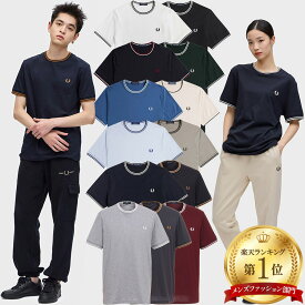 フレッドペリー Fredperry Tシャツ M1588 Twin Tipped T-Shirt Fred Perry フレッド ペリー ツイン ティップド メンズ レディース 男女兼用