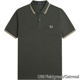 フレッドペリー Fredperry ポロシャツ M3600 ツイン ティップド Fred Perry フレッド ペリー メンズ かの子 カノコ 鹿の子 かのこ ポロ シャツ ギフト プレゼント