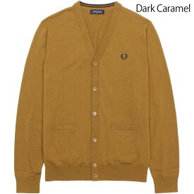 フレッドペリー Fredperry カーディガン K9551 クラッシックカーディガン Classic Cardigan 無地 9551 Fred Perry フレッド ペリー メンズ ギフト プレゼント