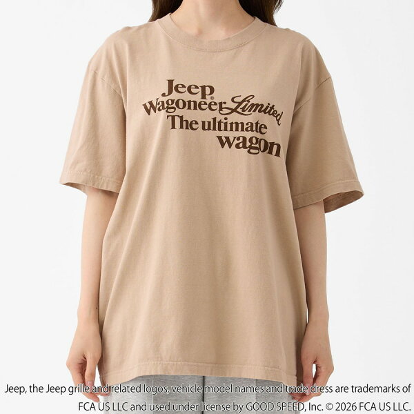 グッドロックスピード Tシャツ ジープ 26JEP005W Goodrockspeed 半袖Tシャツ クルーネック 半袖 カットソー メンズ レディース ユニセックス