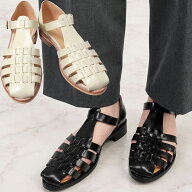 モヒ レディース 踵ありグルカサンダル ネグロ パッリア Mohi Gurkha Sandals Negro Paglia 2-6078-8-FL …