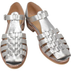 モヒ レディース 踵ありグルカサンダル プラタ Mohi Gurkha Sandals Plata 2-6078-8-CE ストラップ グルカ サンダル シルバー