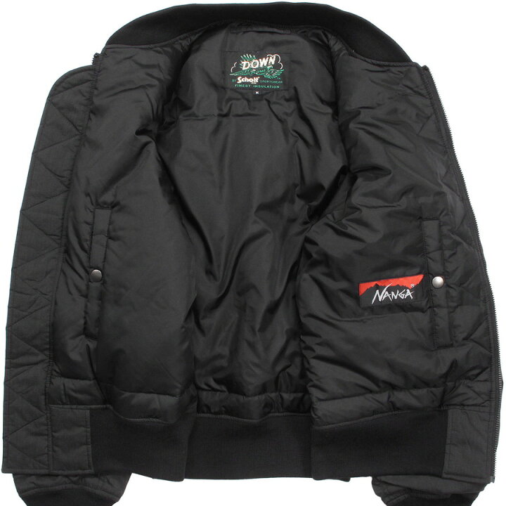 楽天市場】ショット ナンガ ヒノック MA-1 7824253005 Schott ×Nanga 