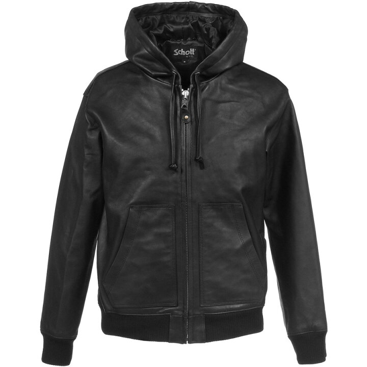 楽天市場】ショット レザーパーカー フルジップ シープスキン 3111054  