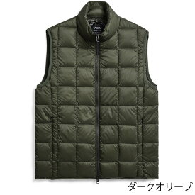 タイオン ダウンベスト 002wz Taion ハイネックWジップ インナー ダウンベスト Hi Neck W-zip Down Vest メンズ レディース ダウン ベスト