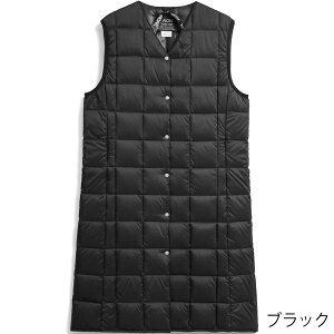 ^CI O_ExXg W001-Long Taion VlbN{^ Ci[ O _E xXg V Neck Long Down Vest fB[X