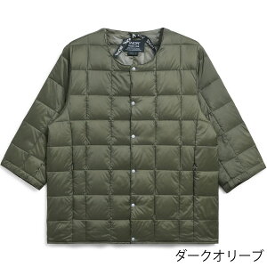 �^�C�I�� �����Y ���f�B�[�X �x�[�V�b�N �N���[�l�b�N������ �_�E���W���P�b�g Taion Basic Crew Neck 3/4 Sleeve Taion-014 �_�E�� �W���P�b�g ���̓� �M�t�g �v���[���g