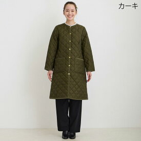 トラディショナル ウェザーウェア レディース アークリー ロング Arkley Long キルティングコート L232APQCO0098AA Traditional Weatherwear ノーカラー 襟なし キルティング コート