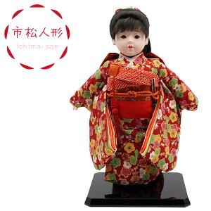 【楽天出店23周年 感謝価格!】かわいいイマドキの市松人形 10号 ポニーテール 1057-P いちまさん/ひなまつり/雛人形/ひな人形/雛祭り/初節句/お祝い