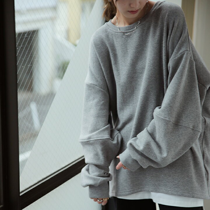 楽天市場】10％OFF SALE 「たっぷりルーズ感」 裏起毛 スウェット  