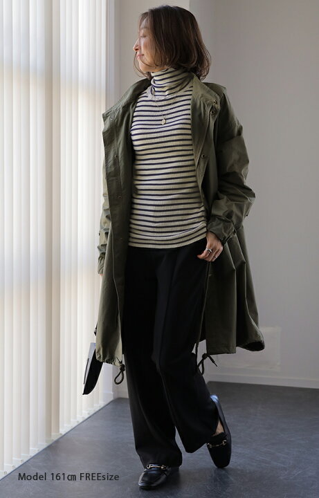 楽天市場 素 肌 感 覚 ニット リブ タートル 一部11月下旬入荷 大人muse タートルニット 下着 インナー リブニット タートルネック トップス レディース きれいめ 長袖 無地 レイヤード 重ね着 シンプル 白 綿100 コットン 黒 ブラック ストレッチ 長袖 冷え取り