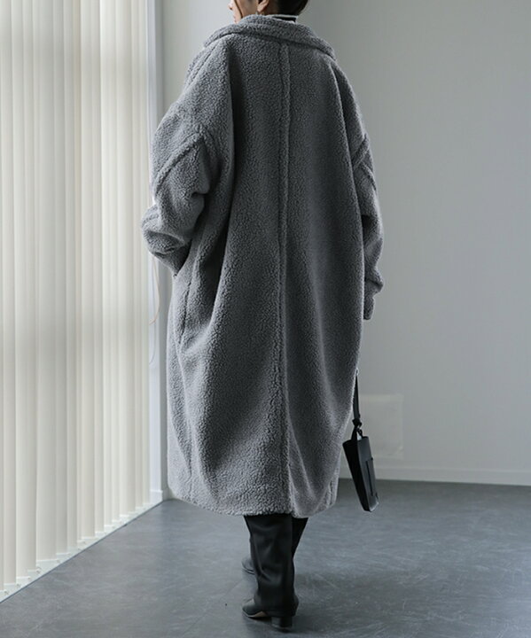 楽天市場】包まれ『 ボアアウター 』ボアコート レディース ボア  