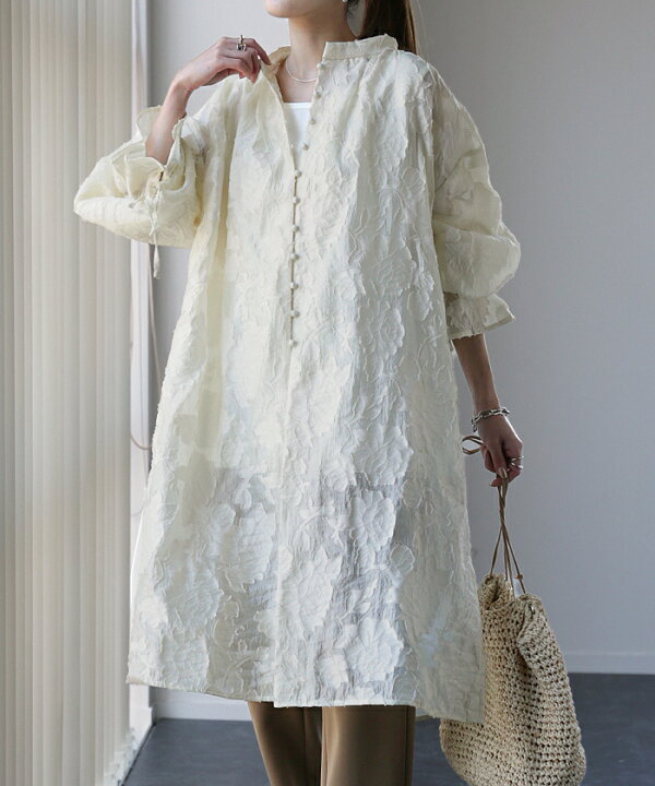 楽天市場】チュニック ワンピース 『 甘すぎない、大人シアー  