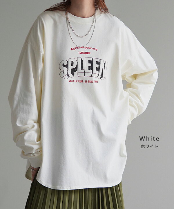 楽天市場】ロンT ロゴ 綿100 レディース □一部3月中旬入荷 トップス 