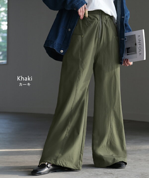楽天市場】パンツ カーゴパンツ ワイドパンツ レディース 【即納  