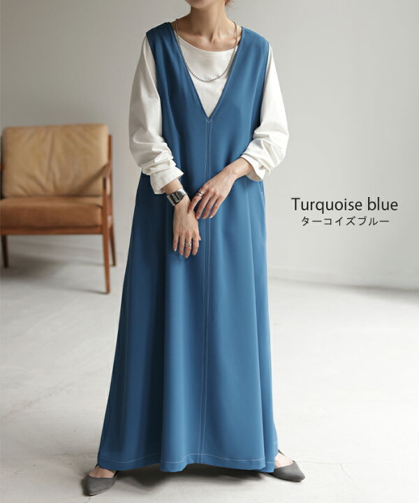 楽天市場】ワンピース Aライン ロング 【即納】 レディース ジャンパー 