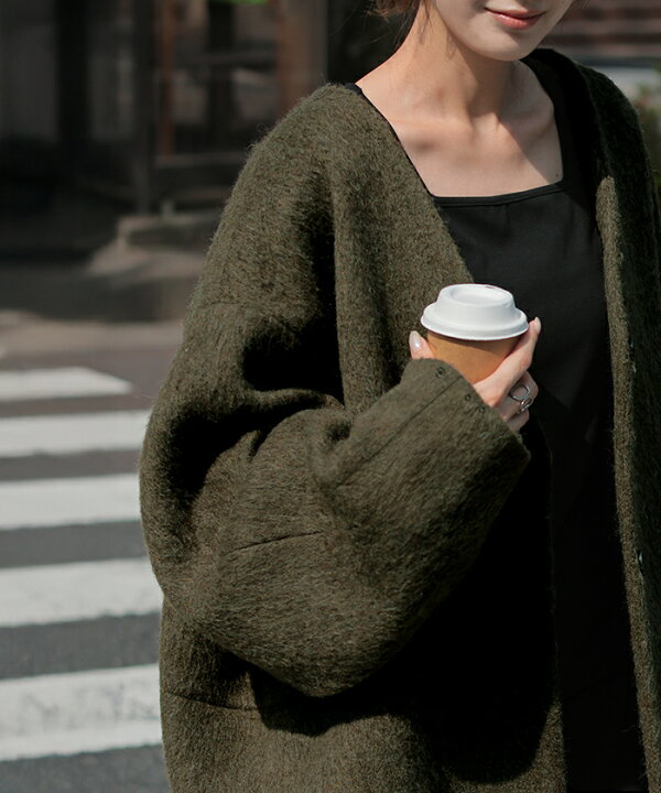 楽天市場】コート シャギー ドルマンスリーブ アウター レディース 