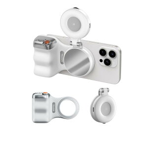 TELESIN Fun Shot Magnetic Grip }OlbgX}zObv BluetoothRt lԍHw݌v Ў葀Ή OJؑ Y[ 2iKVb^[Ή yʐ݌v 1/4lWΉ iPhone Android Vlog s 