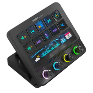 ��P15�{VSDINSIDE Stream Dock N4 Pro �X�g���[���f�b�N �J�X�^���L�[�{�[�h PC�R���g���[���f�o�C�X 4�̃m�u�t�� �G�o�U���t�B�[�h�o�b�N Touch-Bar �^�b�`�X�g���b�v �w�i�ݒ�@�\�i�����Ã��[�h�j 