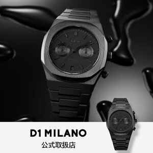 ���K�i D1 MILANO �f�B�[�����~���m �r���v �����Y CHRONOGRAPH �N���m�O���t �v���W�F�N�g�V���h�E �u���b�N �u���X���b�g chbjsh