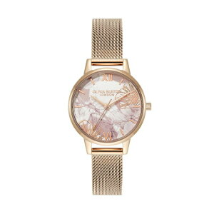 �I���r�A�o�[�g��OLIVIA BURTON �r���v���f�B�[�X Signature�V�O�l�`���[ �A�u�X�g���N�g�t���[���� �s���N�S�[���h ���U�[�x���g ���b�V���x���g�ԕ�