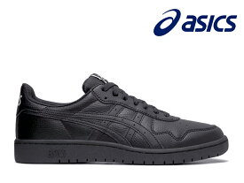 【8/6再入荷】アシックス スニーカー レディース メンズ ジャパン S ブラックブラック 黒黒 1980年代 バスケットボール シューズ シンセティックレザー asics JAPAN S BLACK / BLACK 国内正規品