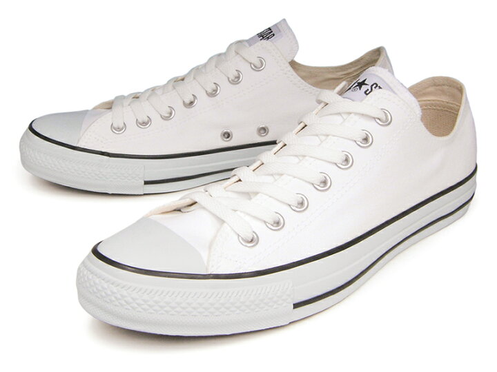 楽天市場 11 1再入荷 人気の白 黒ライン コンバース スニーカー オールスター Converse All Star Ox カラーズ ローカット ホワイト ブラック 白 黒 レディース メンズ キャンバス 送料無料 22 0センチから29 0センチ Hi Fine